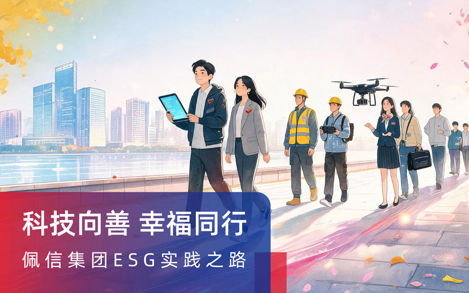 面向未来价值的ESG | 佩信集团建设可持续的智能运营体系